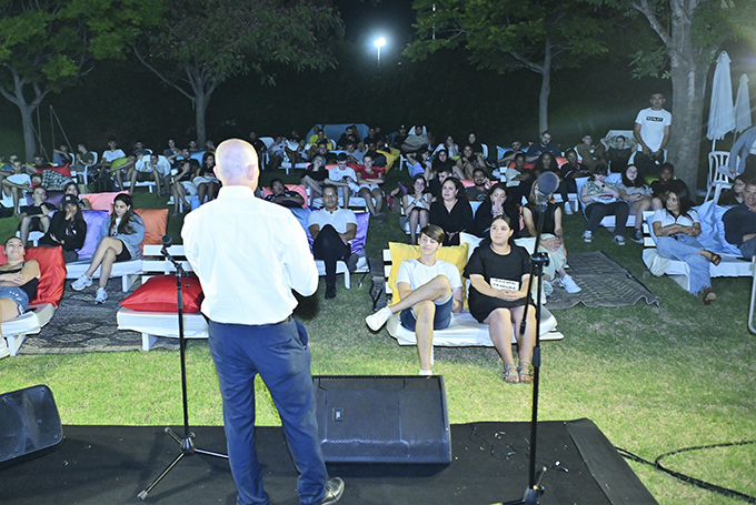 עפולה: מאות בני נוער השתתפו בכנס המתגייסים העירוני